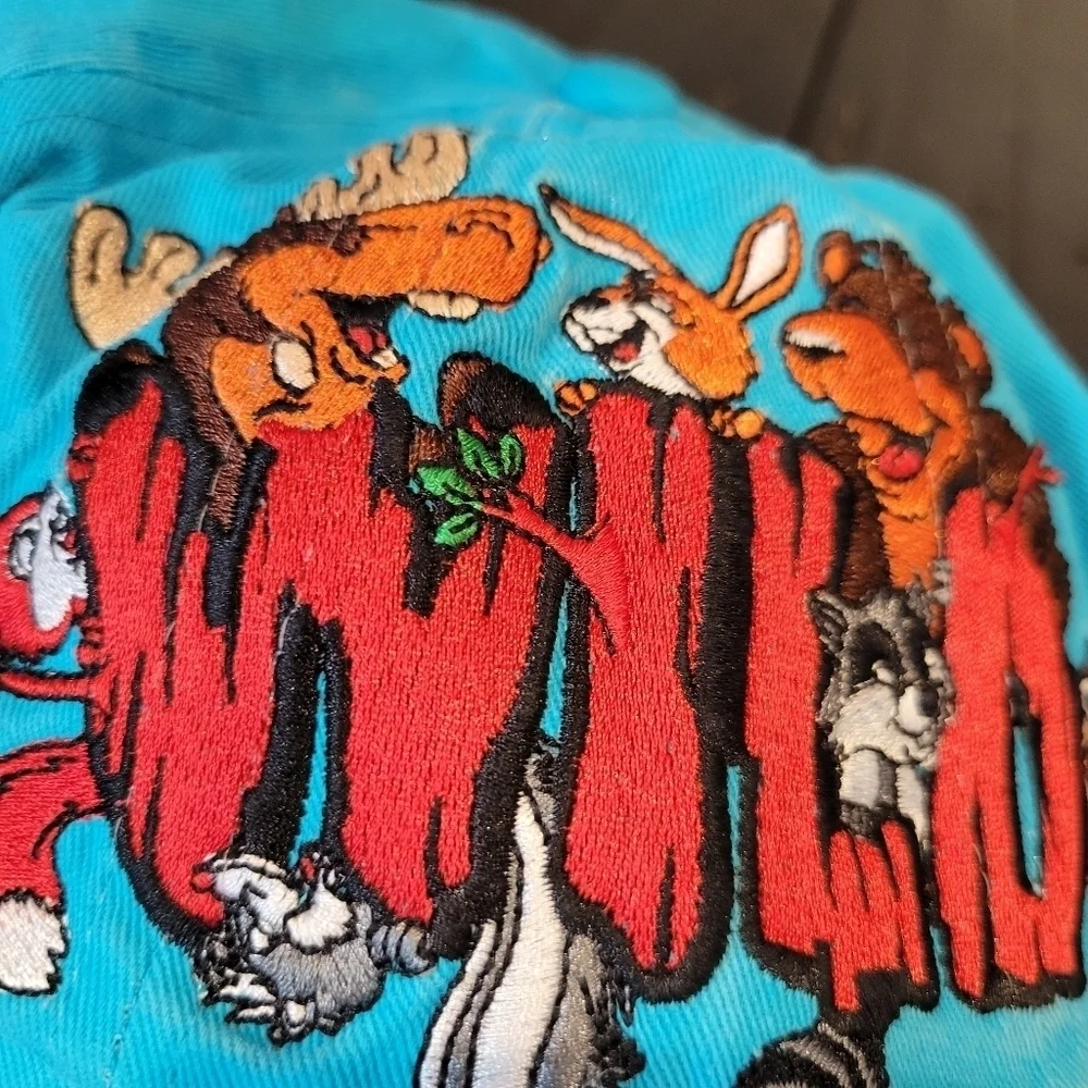 Kid Tees by Stephen Joseph WILD Embroidered Blue Hat Kids Animals Fish Lake, UT